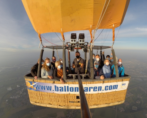 Ballonvaart vanaf Waalwijk met BAS Ballonvaarten